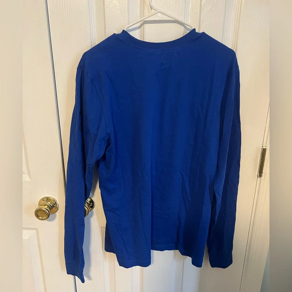 Nike Womens Medium Blue Florida Logo Long Sleeve Cotton‎ Shirt